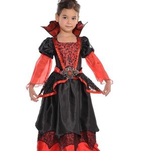 Girls Vampire Queen Costume